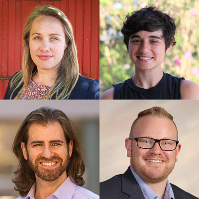 Laura Baams, Meg Bishop, Robert Marx, Russell Toomey