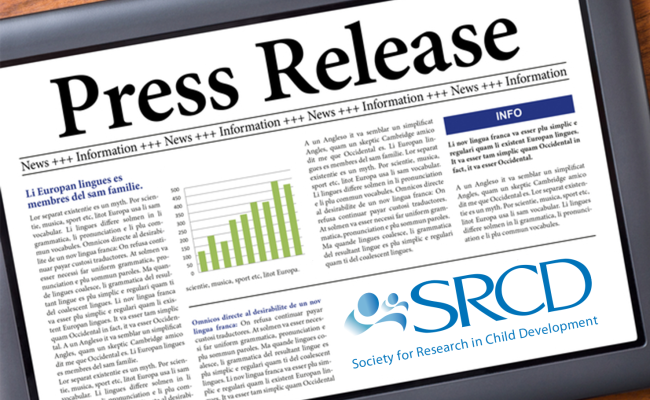 Press release on a tablet 